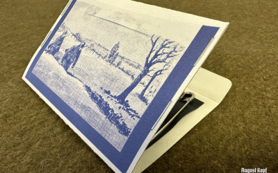 Nadel-mappe sewing set winter design