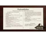 Verbandkasten inhalt inner label 1941