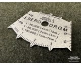 Mapcase ruler - kleiner Planzeiger
