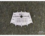 Mapcase ruler - kleiner Planzeiger