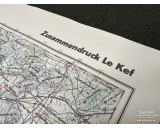 Deutsche Heereskarte DAK Le Kef