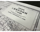 Berlin map in Azbuka