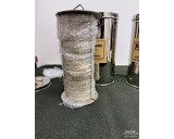 Vintage Petri dishes transport container with content