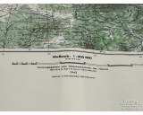 Deutsche Heereskarte DAK Tunis