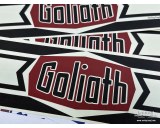 Toilettenpapier Goliath label set 10x