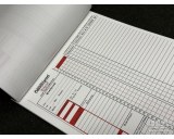 Schlüsselzettel form - coding table 20 sheets A4