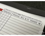 Schlüsselzettel form - coding table 20 sheets A4
