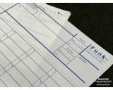 Funkspruch - message form 20pcs Blue