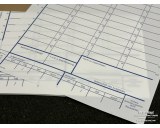 Funkspruch - message form 20pcs Blue