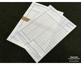 Funkspruch - message form 20pcs Blue