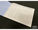Record book for radio messages