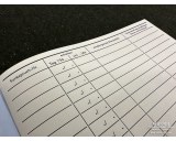 Record book for radio messages