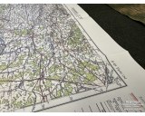 Sonderausgabe Heereskarte Paris Ost