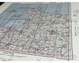 Sonderausgabe Heereskarte Rennes - Normandy