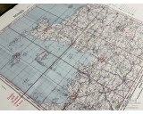 Sonderausgabe Heereskarte Rennes - Normandy