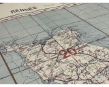 Sonderausgabe Heereskarte Rennes - Normandy