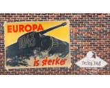 Poster 85x60cm Europa 1943 is Sterker
