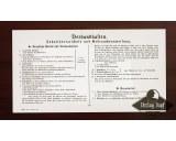 Verbandkasten inhalt inner label 1939