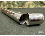 Steel storage tube - chrome