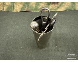 Steel medical storage container