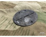 Erkennungsmarke - dog tag patinated zinc