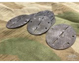 Erkennungsmarke - dog tag patinated zinc