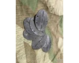 Erkennungsmarke - dog tag patinated zinc