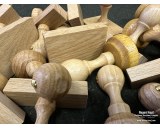 Stamp wooden handle - rectangle 40x60mm