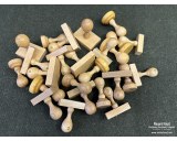 Stamp wooden handle - round 30mm