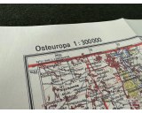 Deutsche Heereskarte Charkow Fliegerausgabe