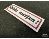 Ammo label Nicht Werfen 5pcs