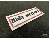 Ammo label Nicht Werfen 5pcs