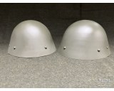 Reissued vz.32 WH/Polizei helmet