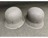 2x German M42 Helmets