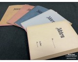 Cardboard folder Akten set