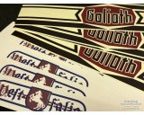 Toilettenpapier Westfalia label set 10x