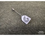 97. Jäger Division cap pin metal repro