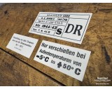 Panzerschreck box labels summer mun.
