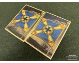 German Postcards set #13 army flags (18pcs)