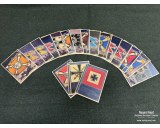 German Postcards set #13 army flags (18pcs)