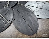 Erkennungsmarke service - dog tag stamping