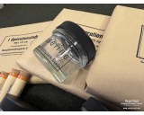 Vaseline glass container
