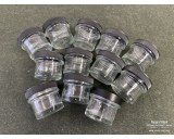 Vaseline glass container