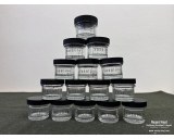 Vaseline glass container