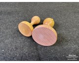 Stamp wooden handle - round 50mm