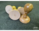 Stamp wooden handle - round 50mm