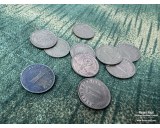 Bronze 1 Reichspfennig set of 10 coins