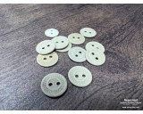 Cardboard Buttons 14mm 12pcs