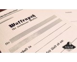 Waffenpasses set