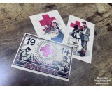 German Postcards set WW1 #14 DRK (3 pcs.)